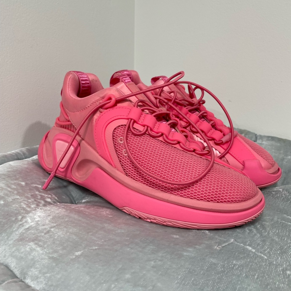 Balmain B-Runner Mesh Sneakers in Pink💗